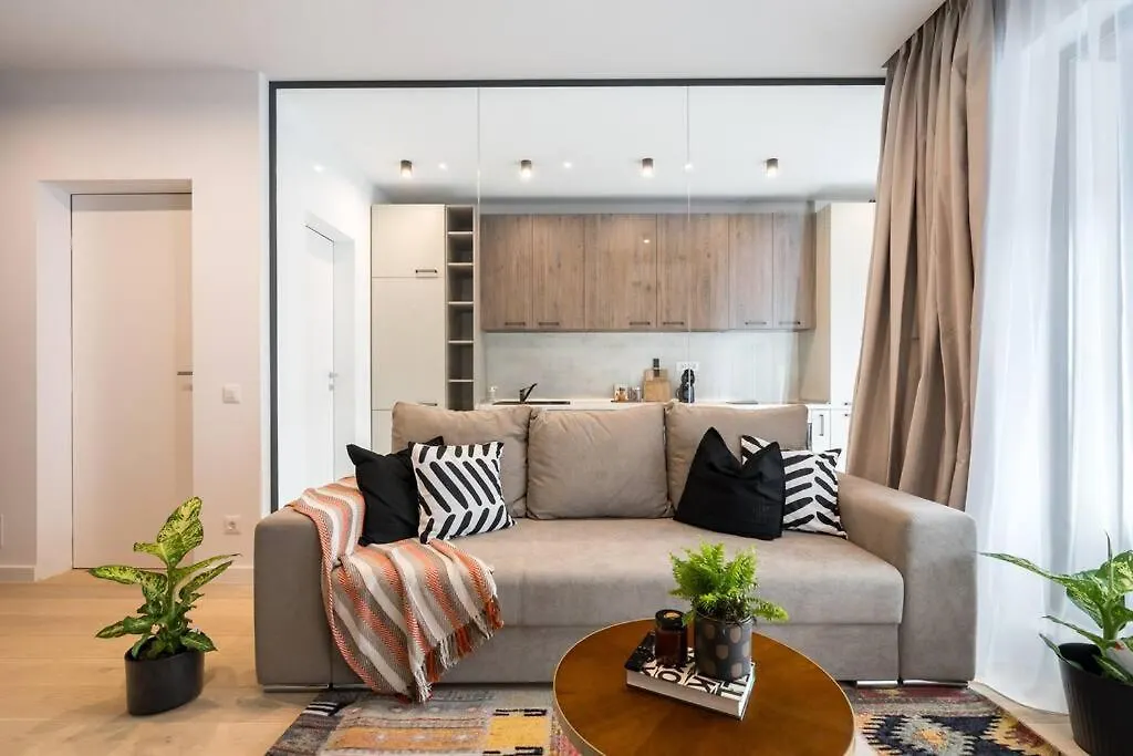 부쿠레슈티 Tribal 1Br In Aviatiei 아파트